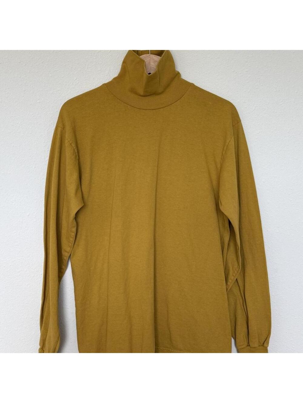 Los Angeles Apparel Women's Yellow and Gold Shirt
